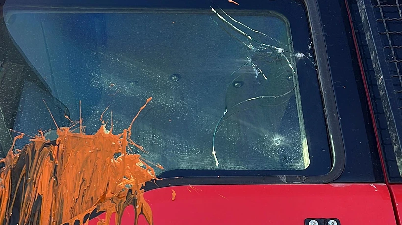 הכבאית שנפגעה במהלך ההתפרעויות במהלך פינוי מבנים לא חוקיים במאחז גבעת עוז ציון שבבנימין מתנחלים יהודה ושומרון