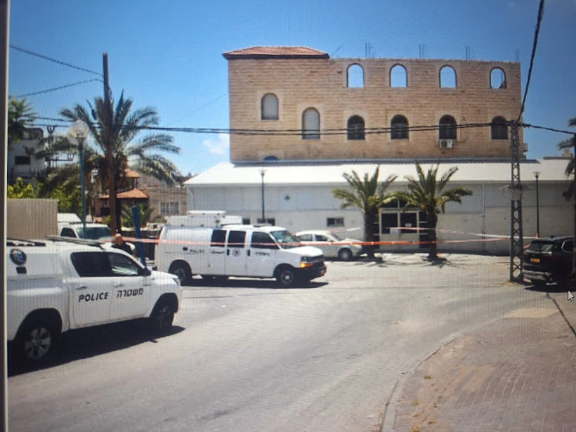 זירת הרצח במסגד בטמרה