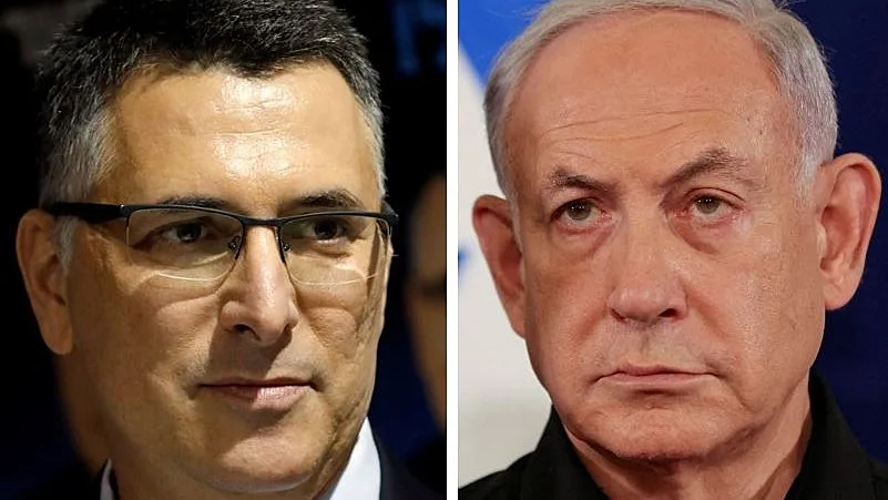 ראש הממשלה בנימין נתניהו, יו"ר הימין הממלכתי גדעון סער