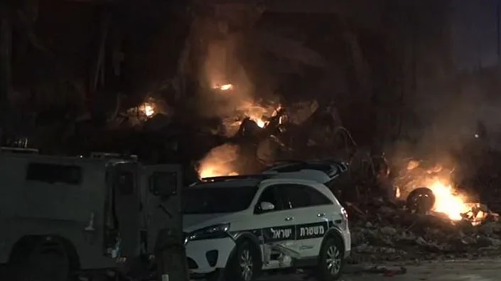 הטנק שהפגיז את תחנת משטרת שדרות