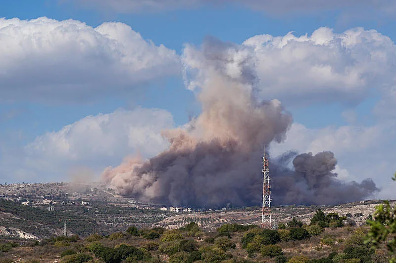 תקיפת מנהרות חיזבאללה בלבנון