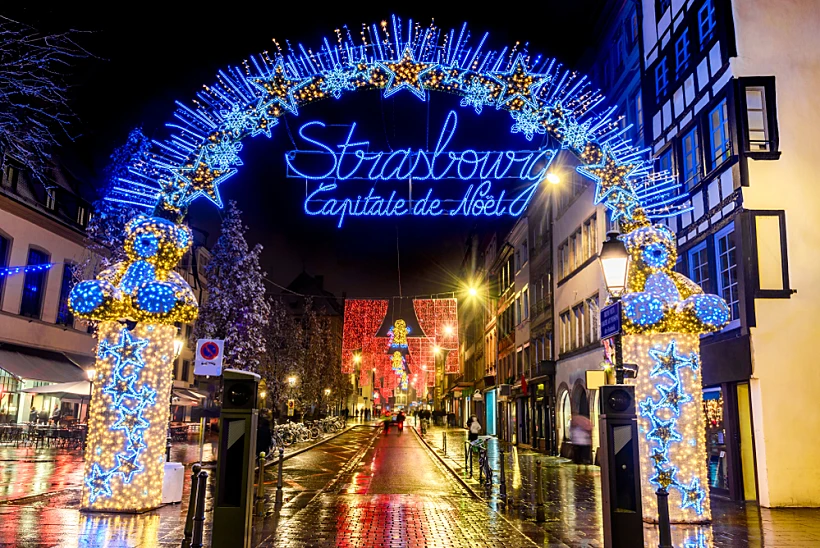 Strasbourg,,france.חגיגות לקראת חג המולד בשטרסבורג צרפת