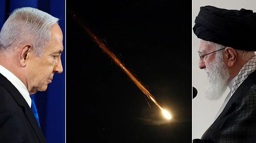 בנימין נתניהו ועלי חמינאי