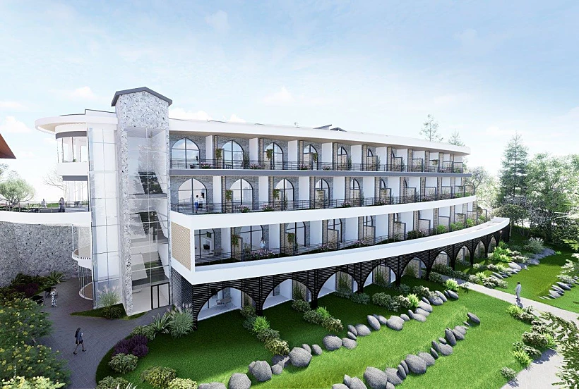 האגף החדש העתידי של הגושרים מלון בטבע