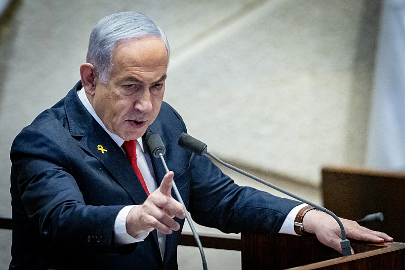 נתניהו בכנסת