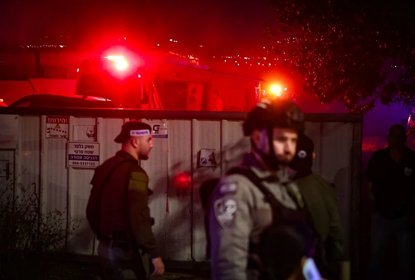 זירת פגיעה בנהריה