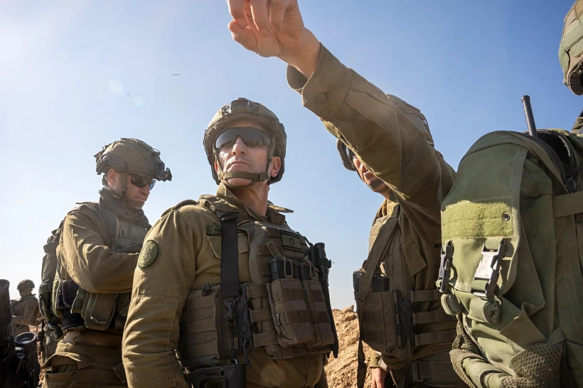 סגן הרמטכ"ל, אלוף אמיר ברעם, ברצועת עזה