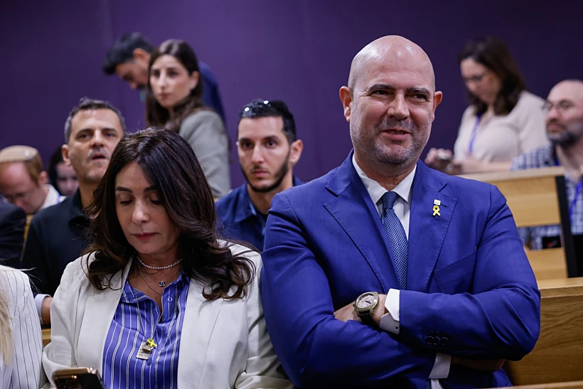 השרה מירי רגב ויו"ר הכנסת אמיר אוחנה