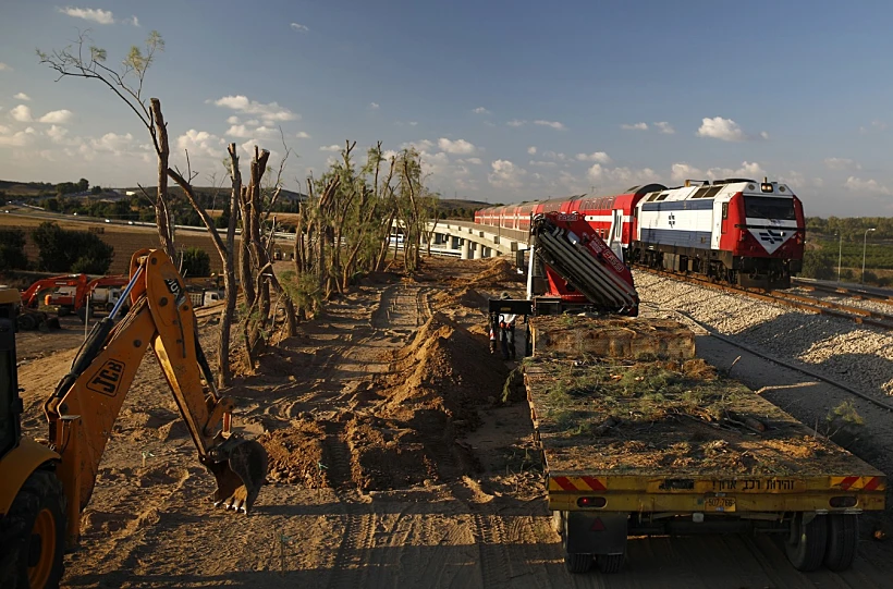 הרכבת בקו שדרות-אשקלון