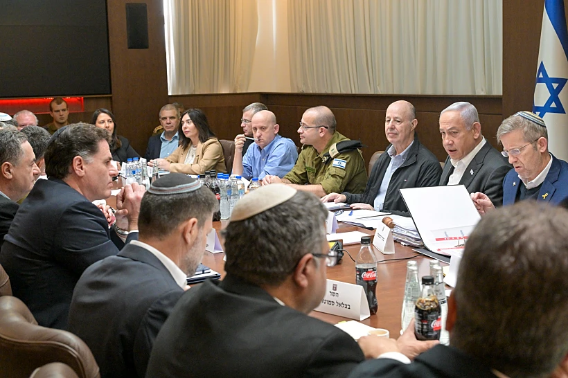 כינוס הקבינט לדיון על העסקה