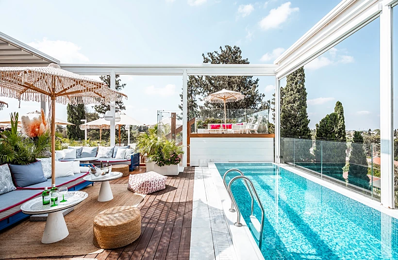 הרופטופ במלון ליר סנס