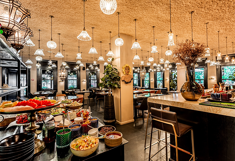 ארוחת הבוקר במסעדת אברטו