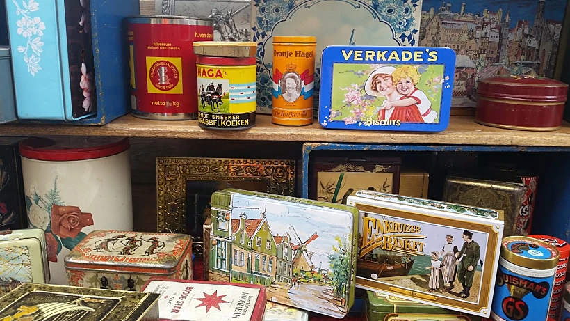 שוק Waterlooplein Flea Market אמסטרדם