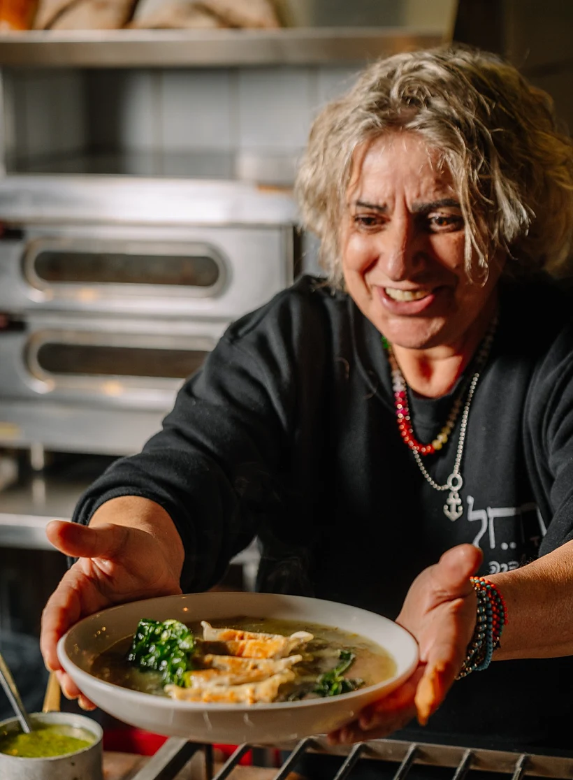 מרק ארטישוק של רחל בשדרה