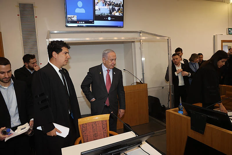 רה"מ בנימין נתניהו בבית המשפט