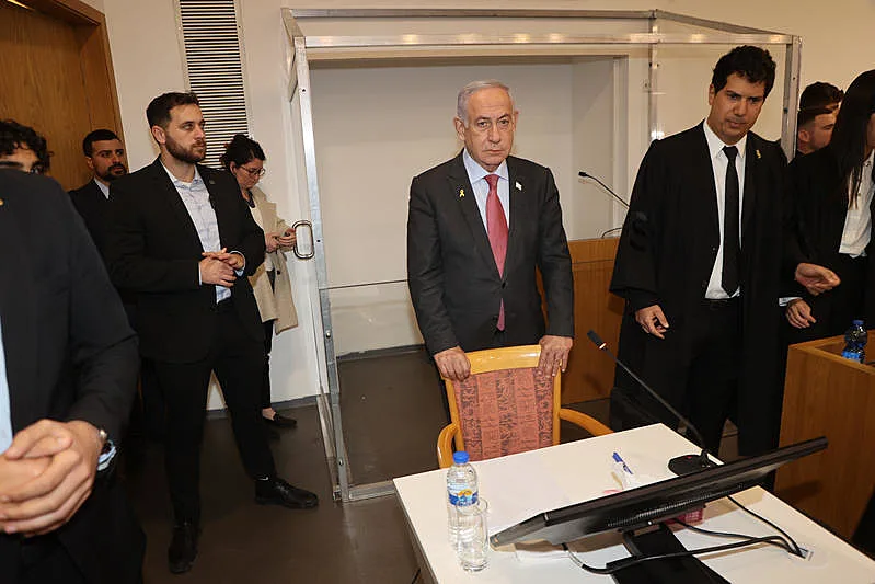 רה"מ בנימין נתניהו בבית המשפט