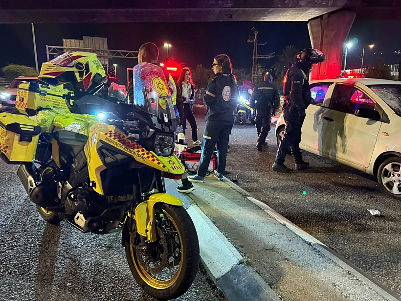 זירת השריפה בבניין בבת ים