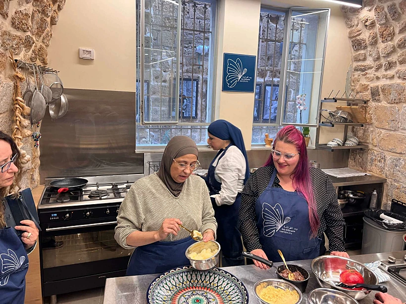 סדנה בבית אלפראשה עכו