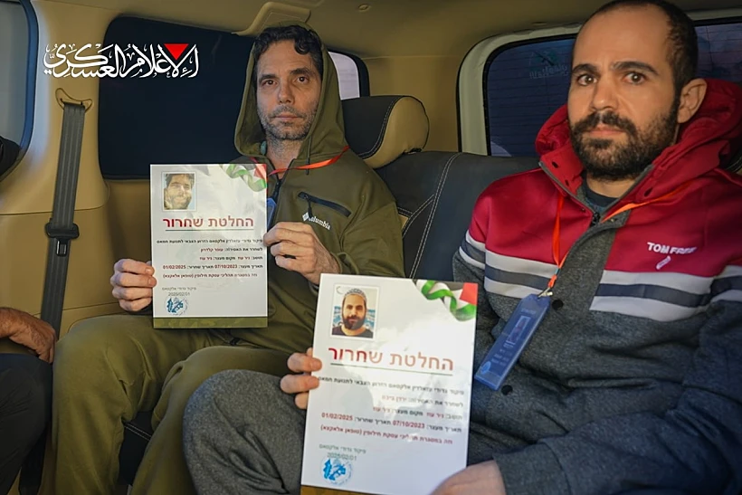 עופר קלדרון וירדן ביבס מועברים לידי הצלב האדום