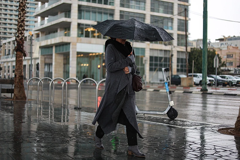 חורף בתל אביב