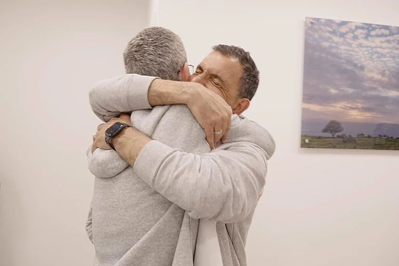 אוהד וקובי בן עמי בפגישה ברעים