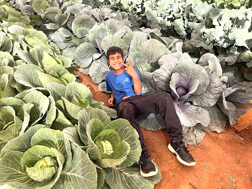 עבודת צילום של תלמידי בית ספר "שיטים", בערבה התיכונה