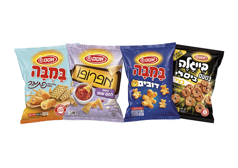 חטיפים חדשים של אסם