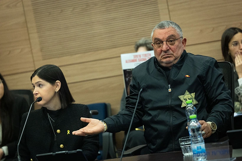 דני אלגרט אח של החטוף איציק בכנסת