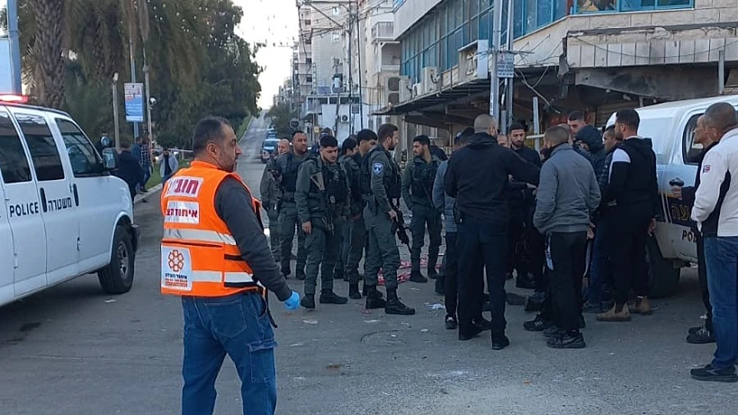 זירת הפיצוץ בטייבה