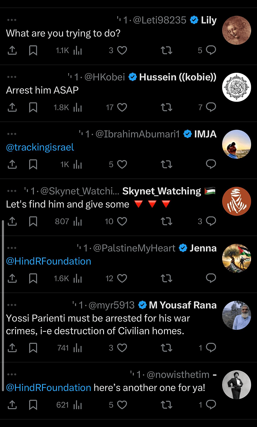 התגובות לפוסט. יוסי פריאנטי