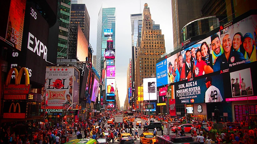 New York טיים סקוור ניו יורק