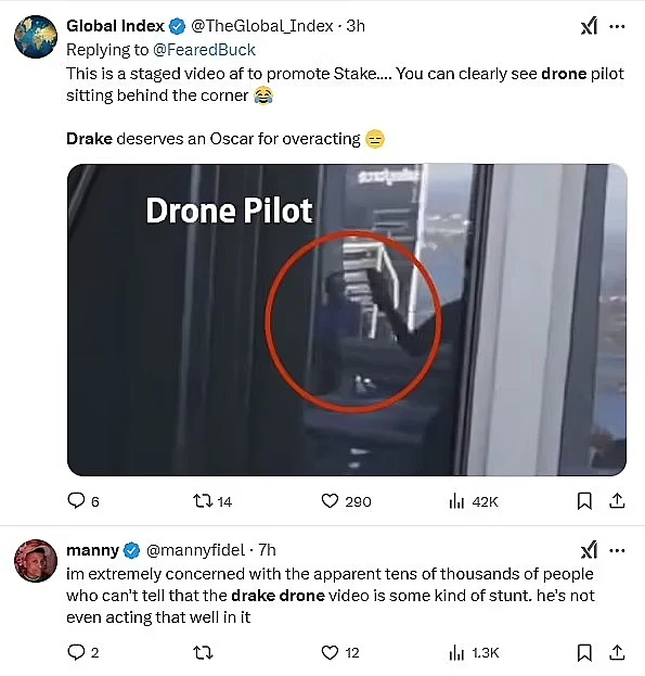 מתוך הסרטון של דרייק