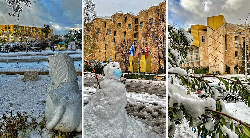 מלון ענבל בשלג