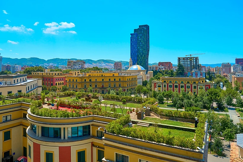 Tirana,,albania,טירנה, בירת אלבניה