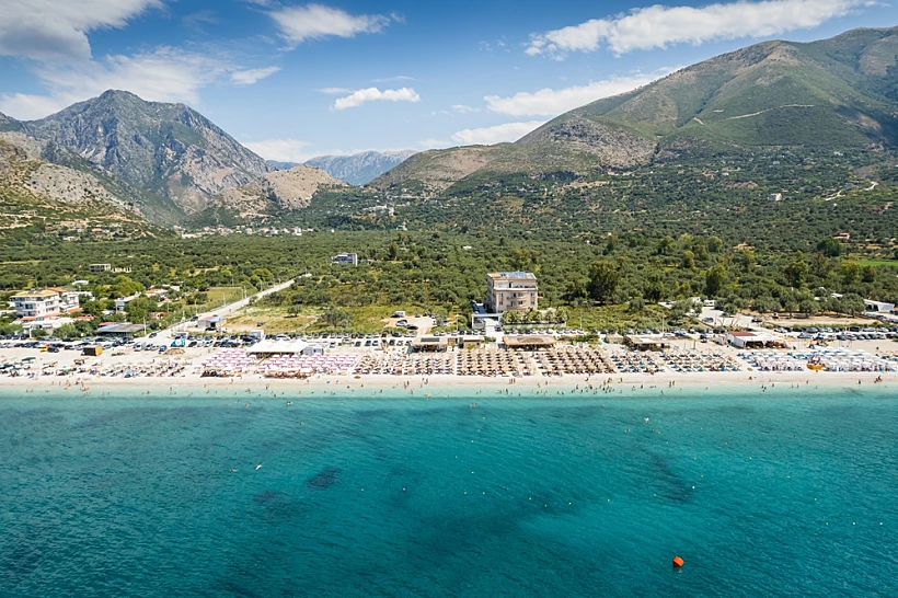 albania חוף בורש (Borsh Beach) אלבניה