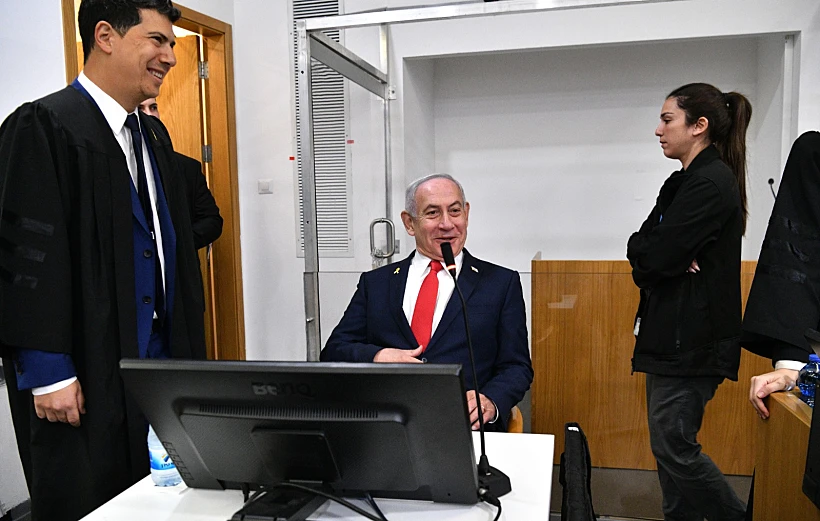 רה"מ בנימין נתניהו בבית המשפט
