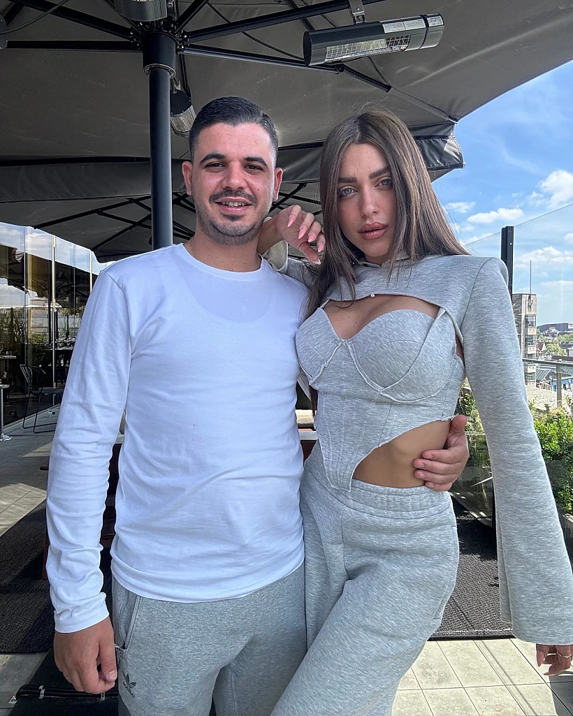 לינור סביניק ובעלה רן