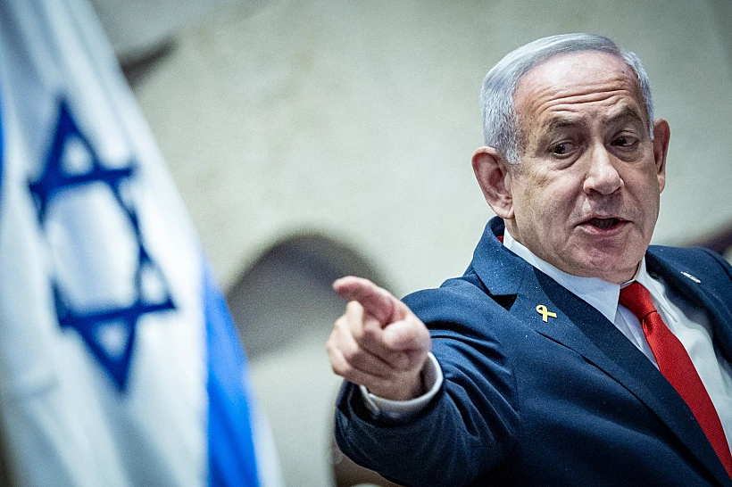 רה"מ בנימין נתניהו בכנסת