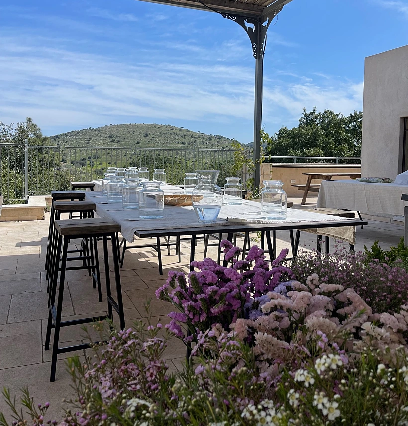 סדנת שזירת פרחים אצל MOI בואכה ידפת