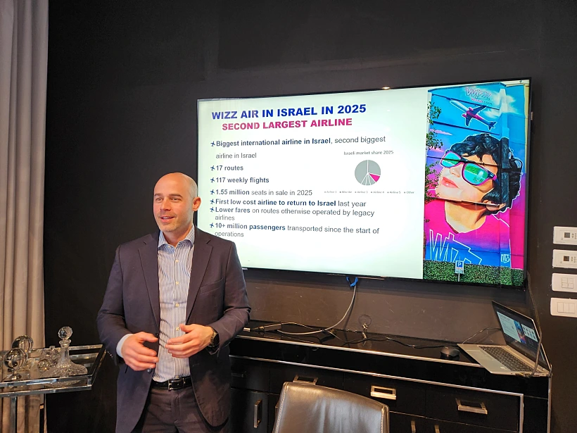 אנדרש ראדו, ראש מערך התקשורת בוויזאייר