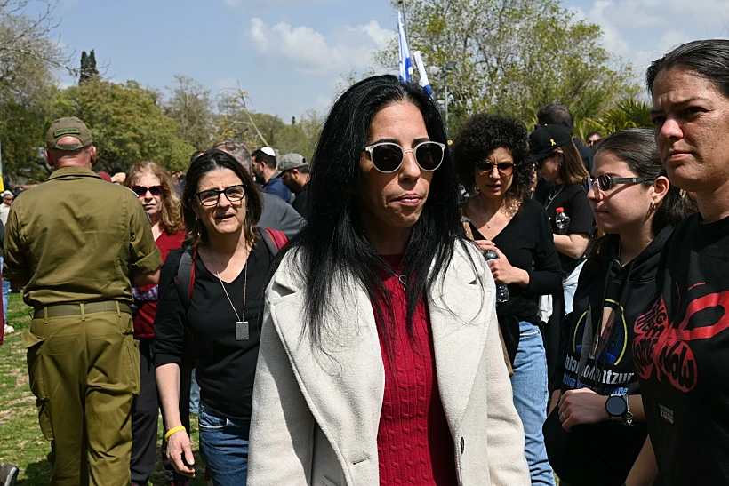 עינב צנגאוקר בהלוויית אוהד יהלומי בניר עוז