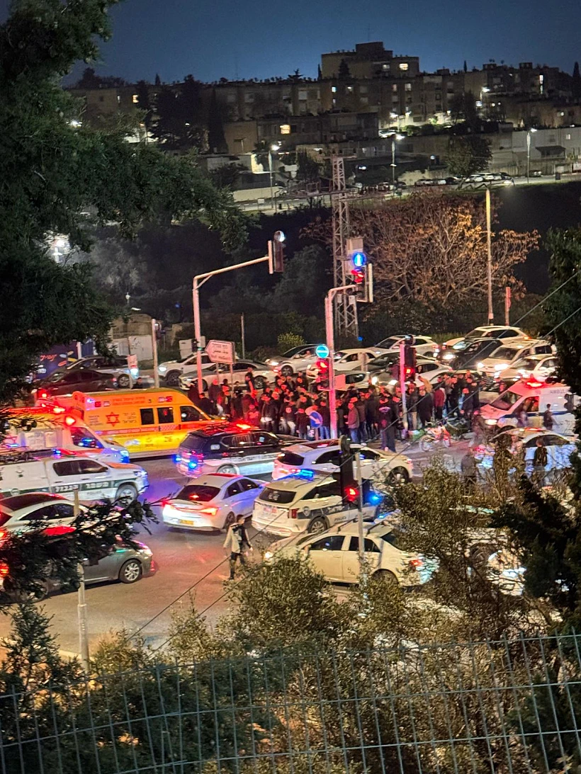 זירת אירוע האלימות בדרך הציונות שבנוף הגליל