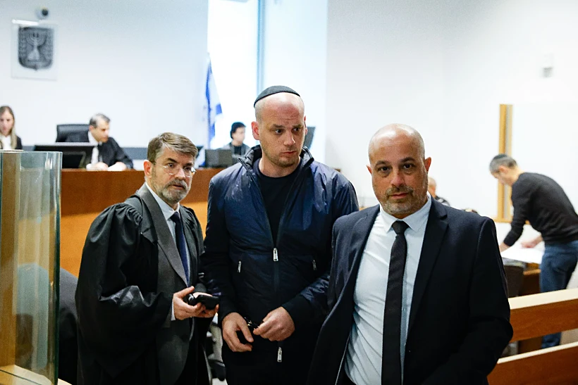 אלי פלדשטיין בבית המשפט