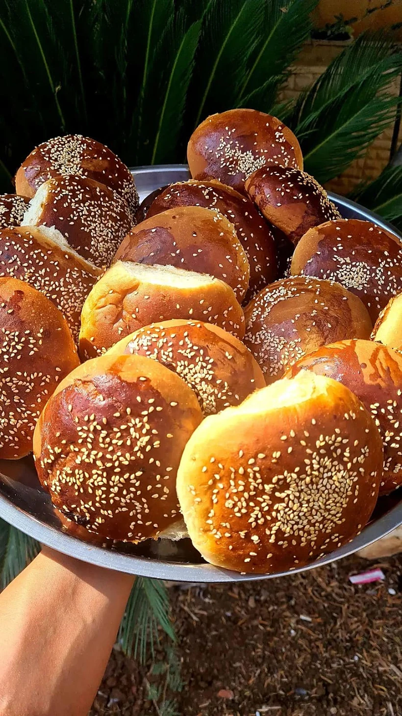 לחם בית ממולא בשר