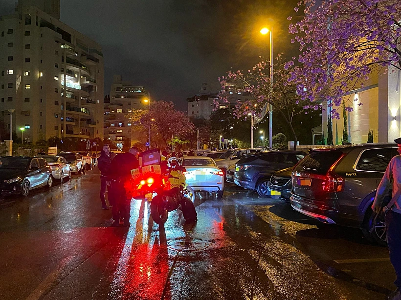 זירת הירי בפתח תקווה