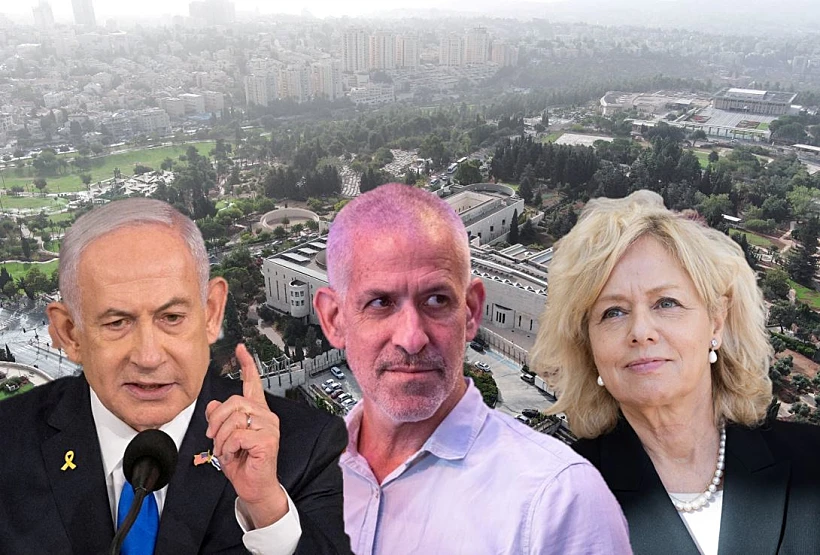 רה"מ נתניהו, היועמ"שית בהרב-מיארה, ראש שב"כ רונן בר