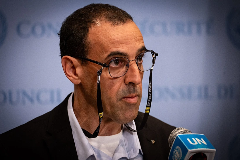 אלי שרעבי במועצת הביטחון של האו"ם