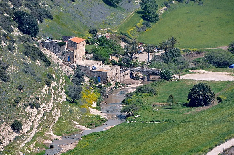 טחנת הנזירים בנחל ציפורי