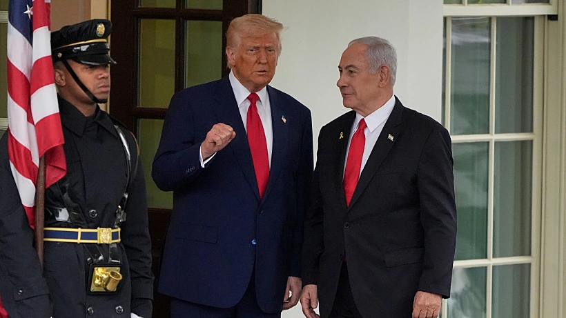 בנימין נתניהו ודונלד טראמפ
