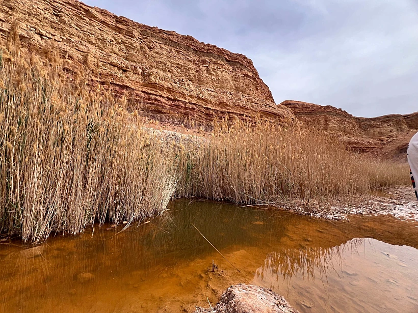 אגם המחצבה לשעבר במכתש רמון רמון